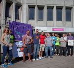 Salford Public Sector Workers Strike July 10th 2014